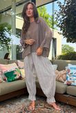 Conrad Grunge Loose Cotton Knit Earth